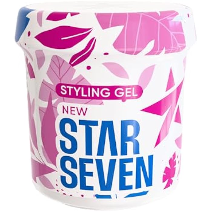 New Star Seven Hair Gel 400ml - White - Image 1